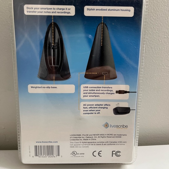 Livescribe Pulse Smartpen Pro Charging Cradle - Brand New - Picture 2 of 3